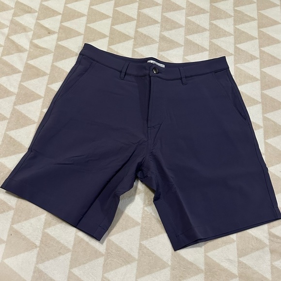 NWOT olivers apparel capital shorts blue steel 33 - Picture 1 of 2